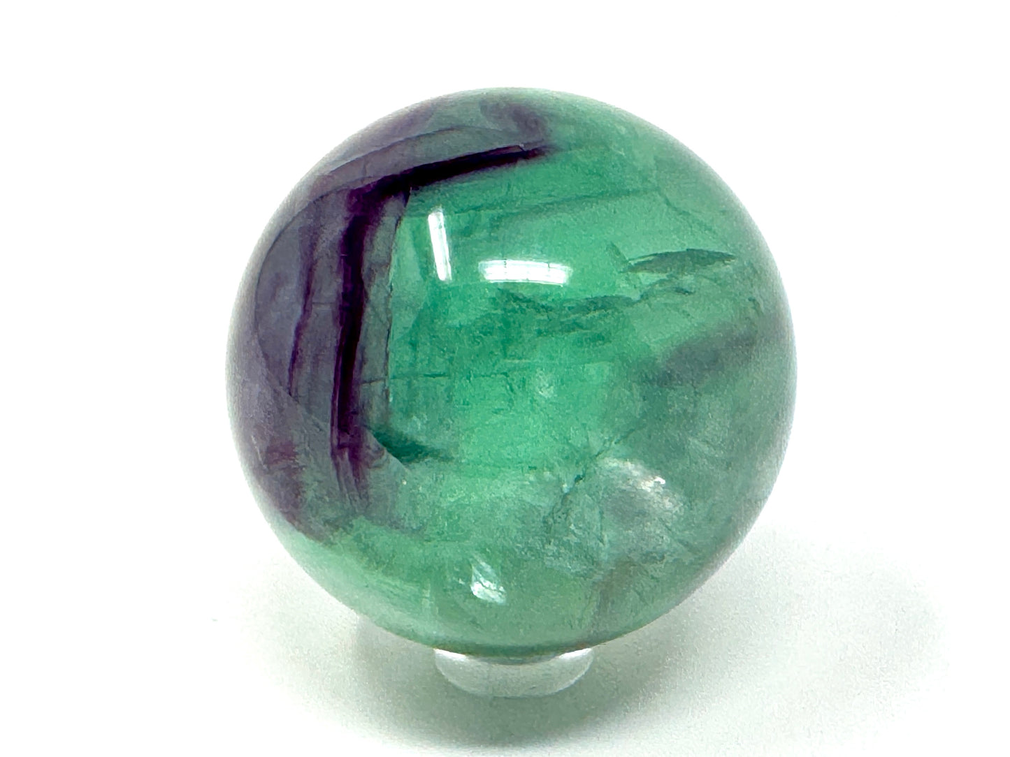 Fluorite Crystal Sphere 5.3cm