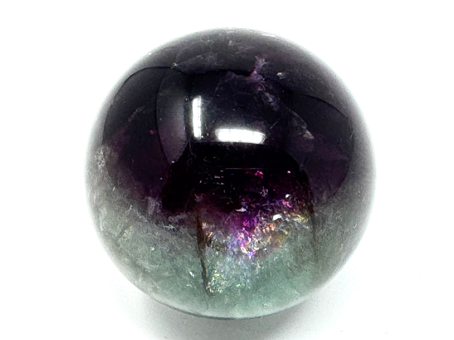 Fluorite Crystal Sphere 6.1cm