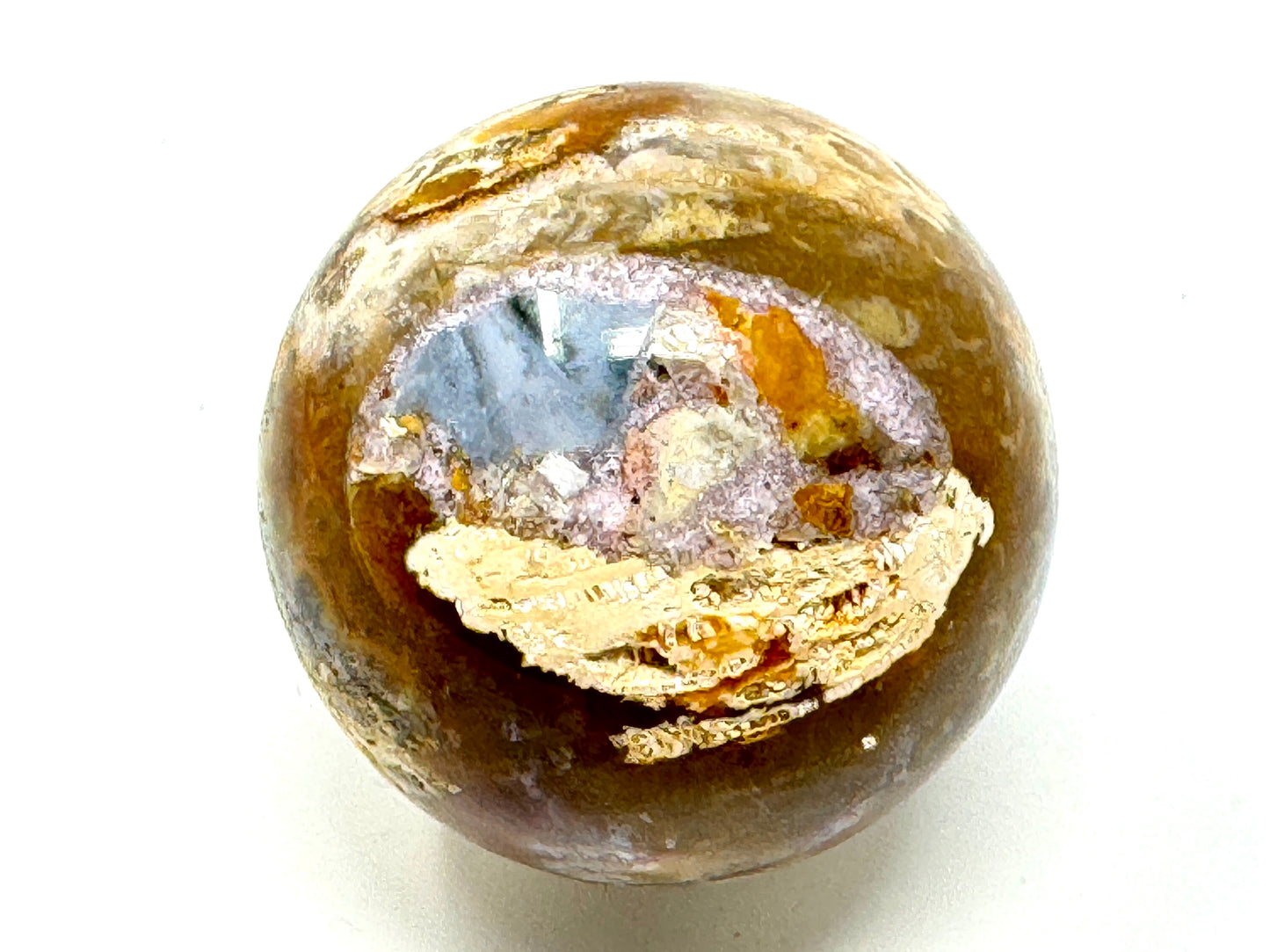Fossil Coral Sphere 6.5cm