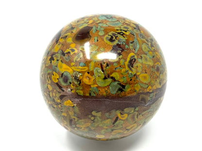 Large Fruit Jasper Crystal Sphere 8cm