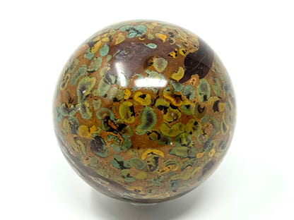 Large Fruit Jasper Crystal Sphere 8cm
