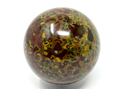 Large Fruit Jasper Crystal Sphere 8.1cm