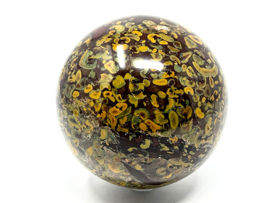 Large Fruit Jasper Crystal Sphere 10.2cm