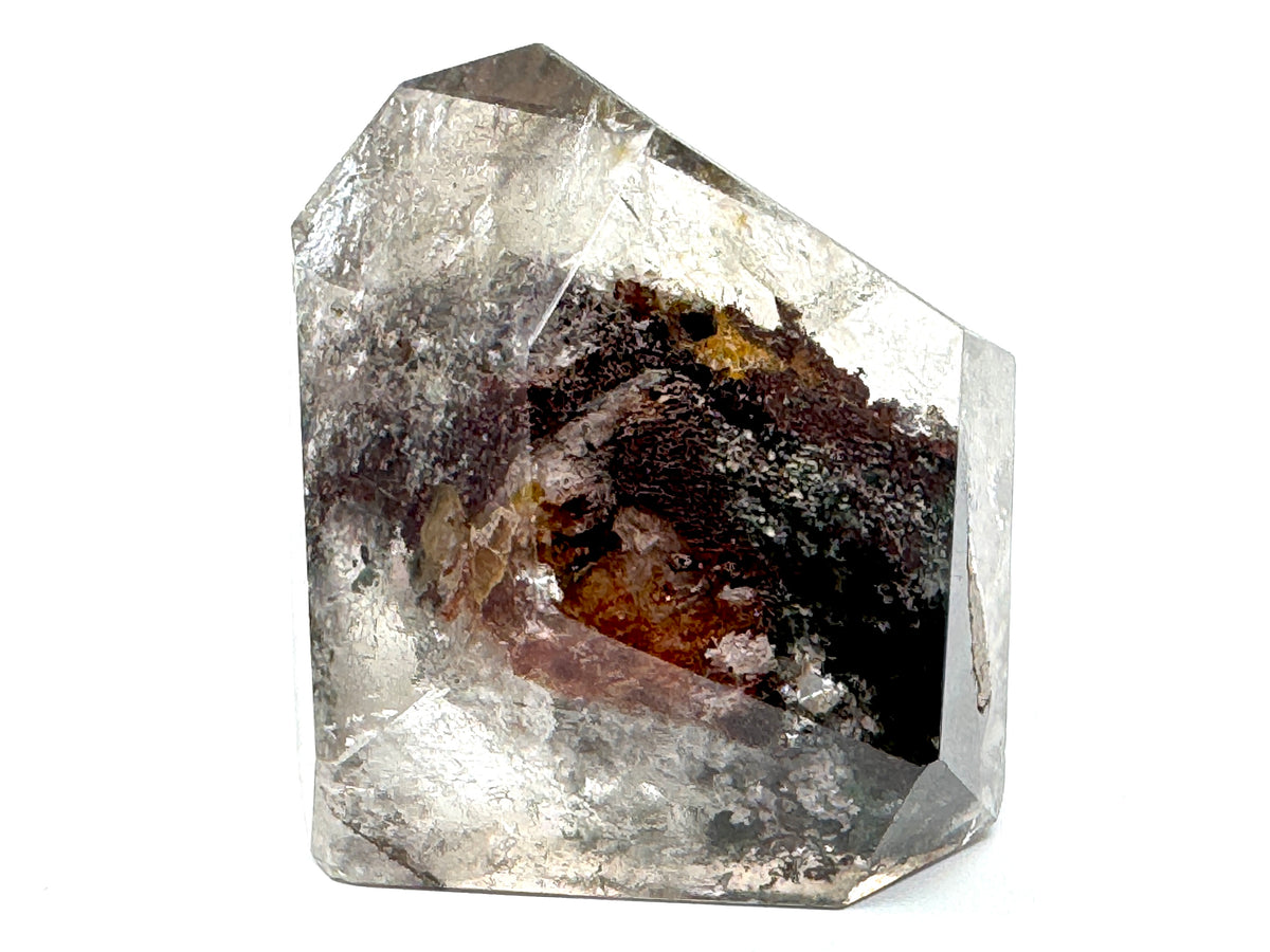 Garden Quartz Crystal Faceted Freeform 7.2cm