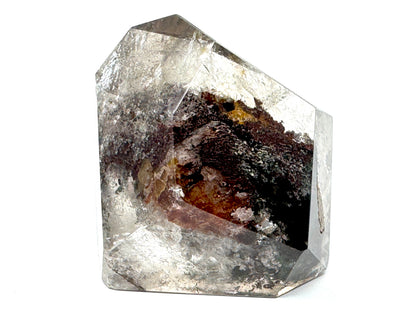Garden Quartz Crystal Faceted Freeform 7.2cm