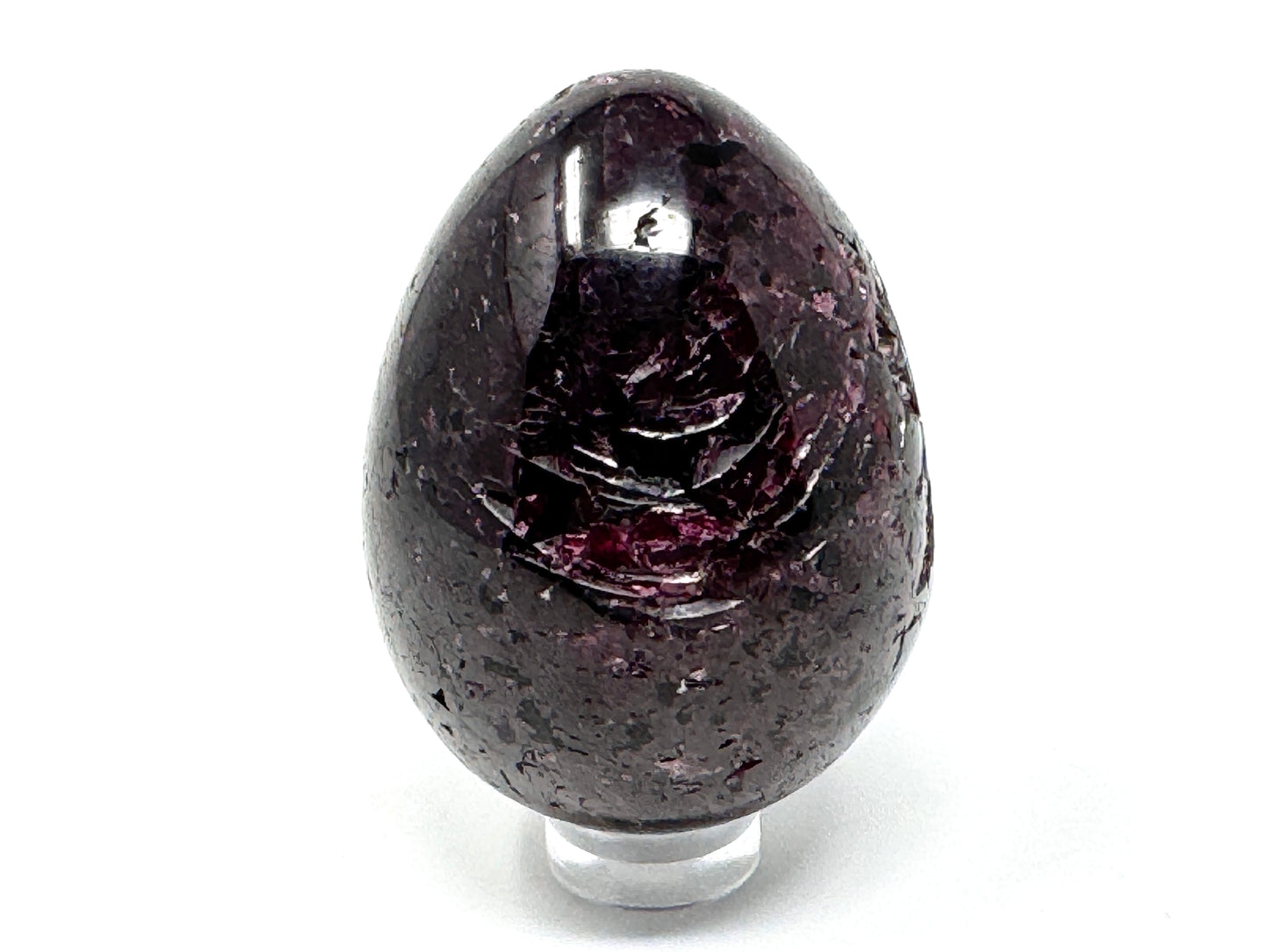 Garnet Crystal Egg 5.4cm