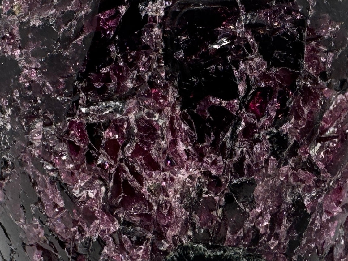 Garnet Crystal Egg 6.2cm