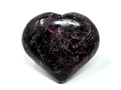 Garnet Crystal Heart 5.5cm