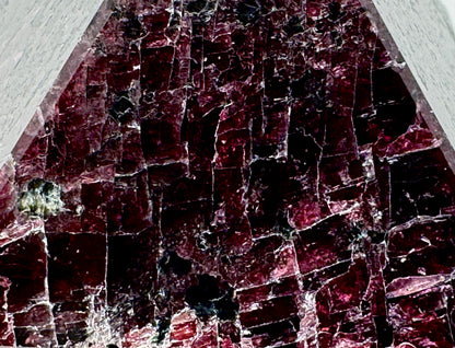 Garnet Crystal Pyramid 4.7cm