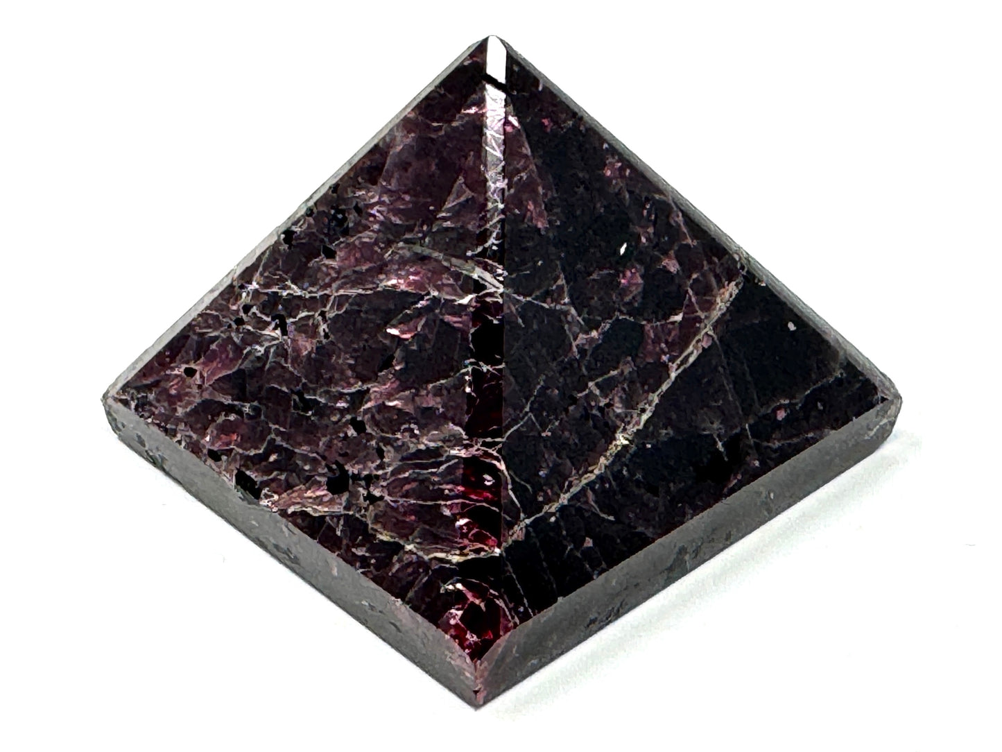 Garnet Crystal Pyramid 4.6cm