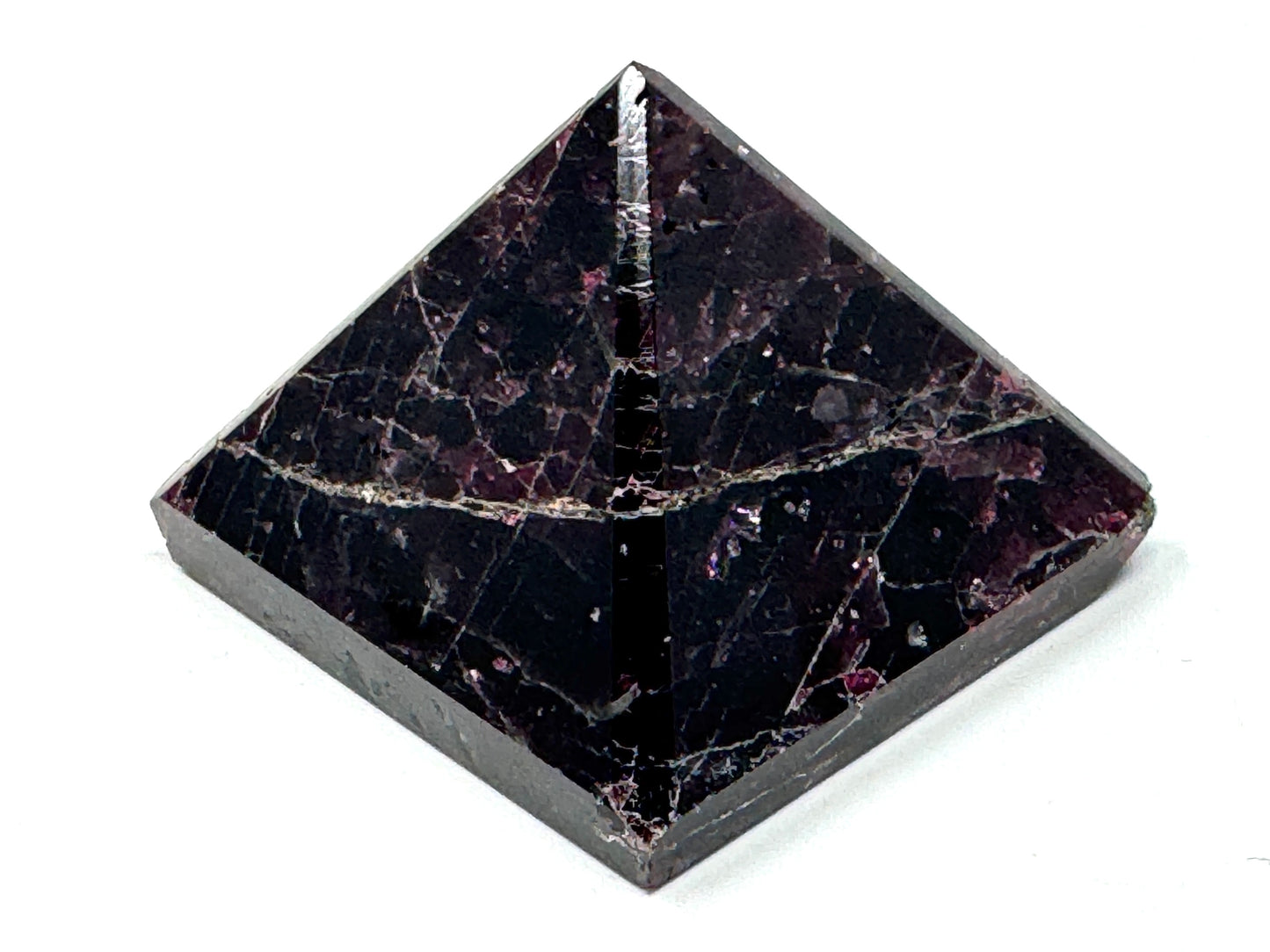 Garnet Crystal Pyramid 4.6cm