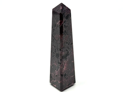 Garnet Crystal Tower 8.9cm