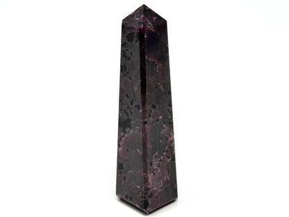 Garnet Crystal Tower 8.9cm