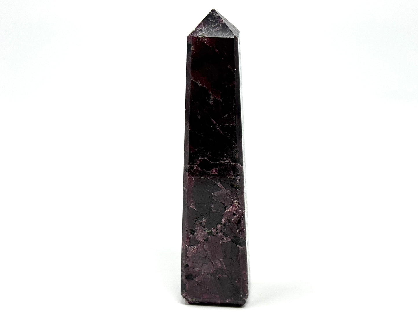 Garnet Crystal Tower 8.9cm