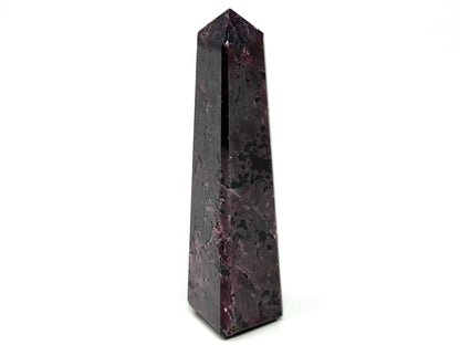 Garnet Crystal Tower 8.9cm