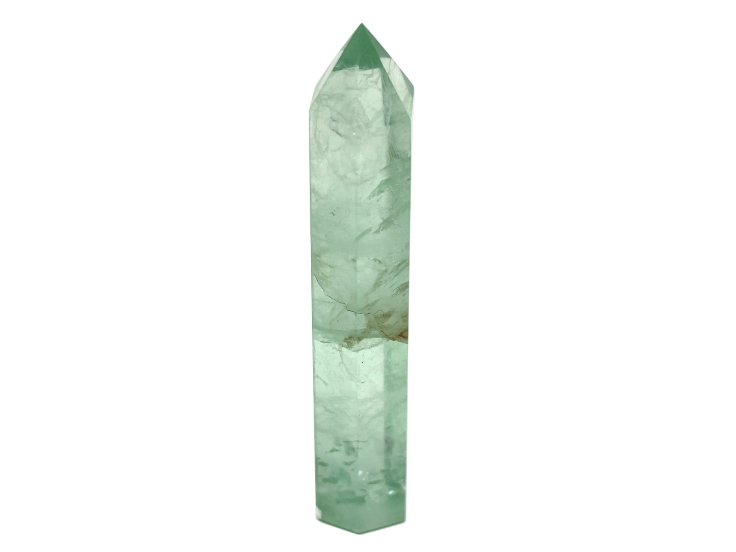 Green Fluorite Crystal Point 10.1cm