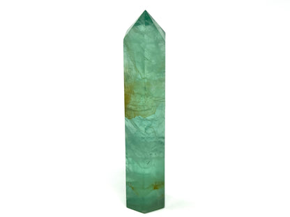 Green Fluorite Crystal Point 10cm