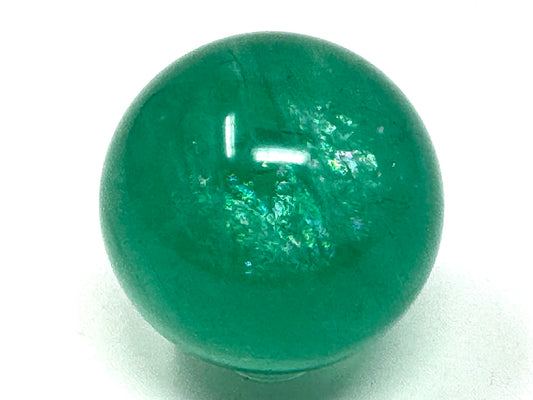 Green Fluorite Crystal Sphere 5cm