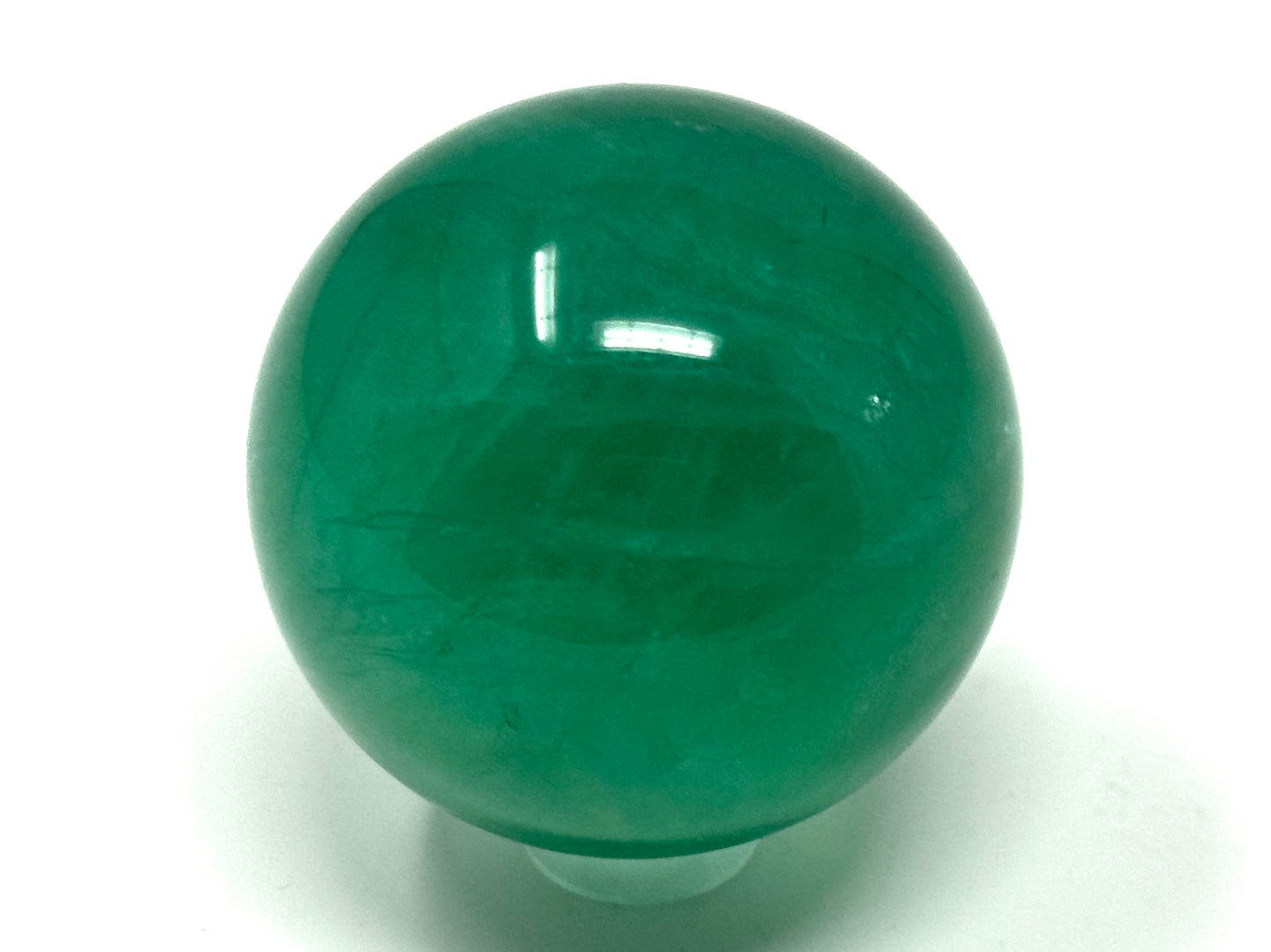 Green Fluorite Crystal Sphere 4.8CM