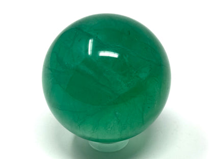 Green Fluorite Crystal Sphere 4.8CM