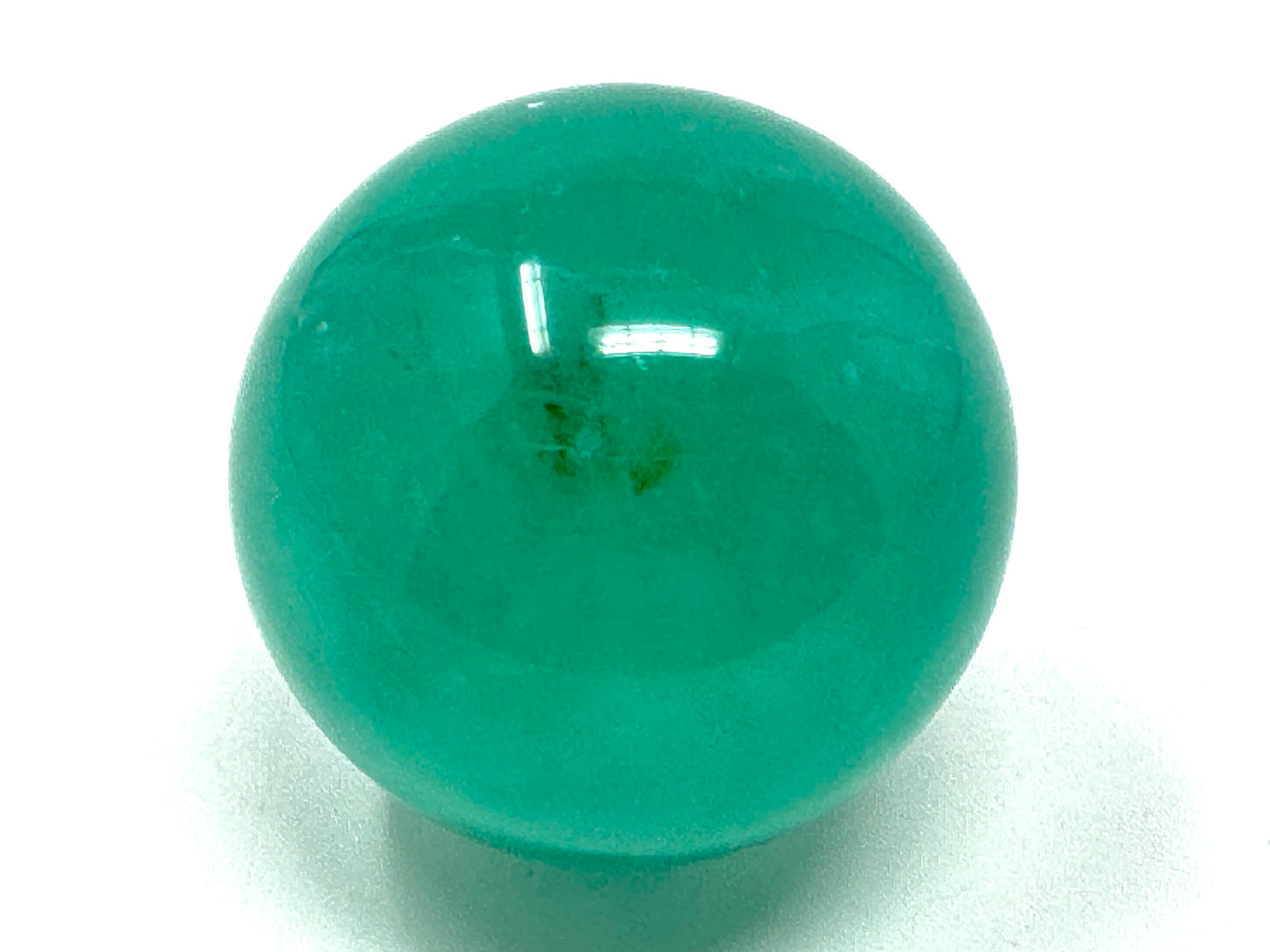 Green Fluorite Crystal Sphere 6.2cm
