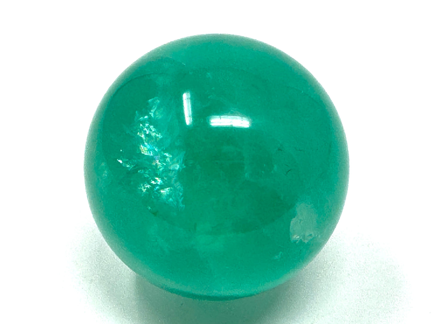 Green Fluorite Crystal Sphere 6.2cm