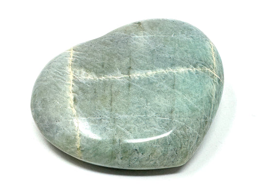 Green Moonstone Crystal Heart 7.7cm