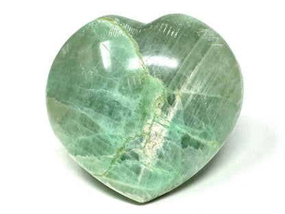 Green Moonstone Crystal Heart 5.3cm