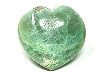 Green Moonstone Crystal Heart 5.3cm