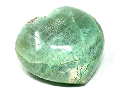 Green Moonstone Crystal Heart 5.3cm