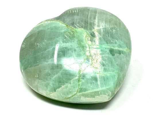 Green Moonstone Crystal Heart 5.3cm