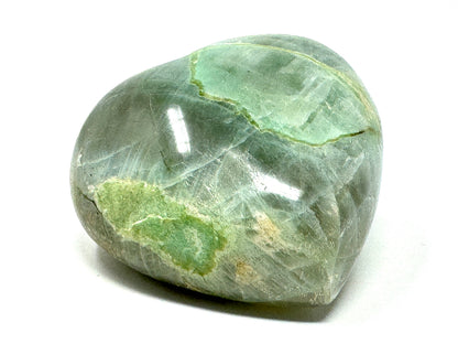 Green Moonstone Crystal Heart 6.2cm