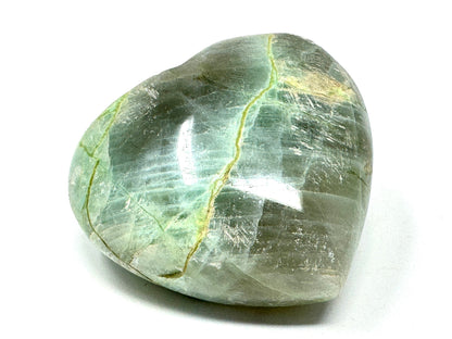 Green Moonstone Crystal Heart 6.2cm
