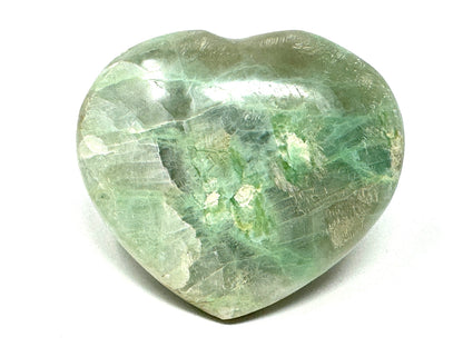 Green Moonstone Crystal Heart 7.2cm