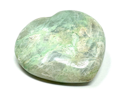 Green Moonstone Crystal Heart 7.2cm