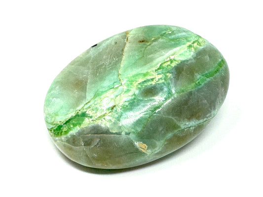 Green Moonstone Crystal Pebble 6.3cm