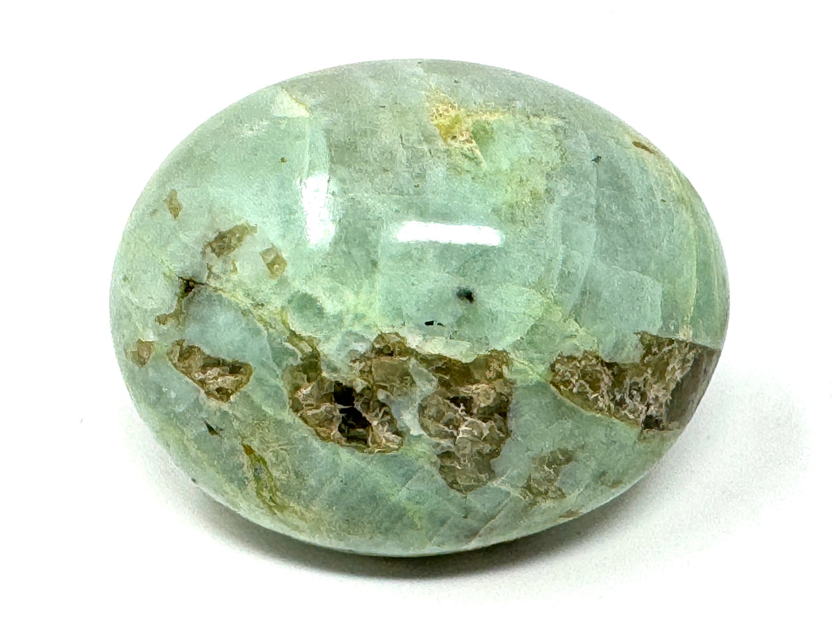 Green Moonstone Crystal Pebble 5.7cm