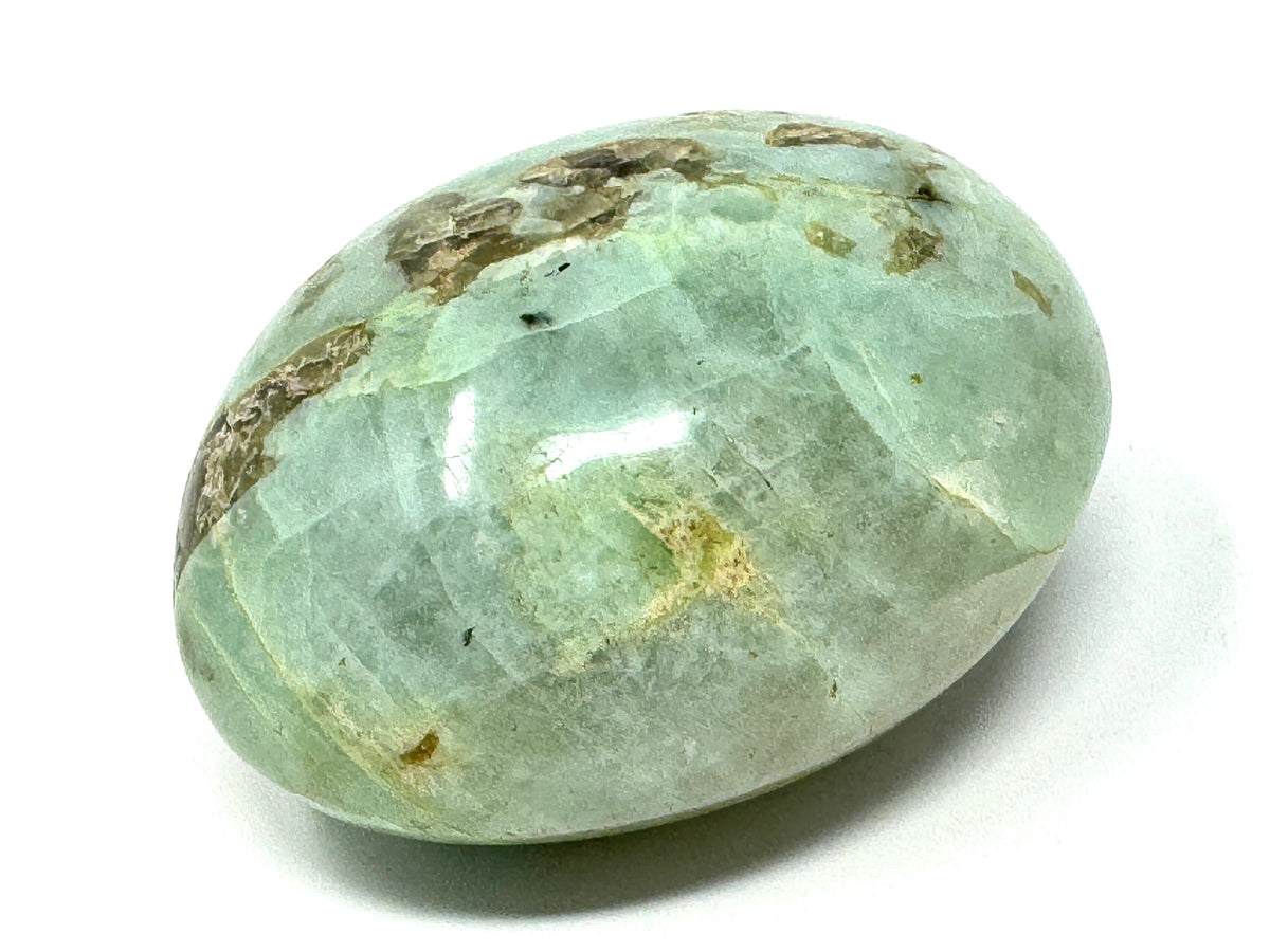 Green Moonstone Crystal Pebble 5.7cm