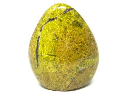 Large Green Opal Crystal Freeform 11.3cm