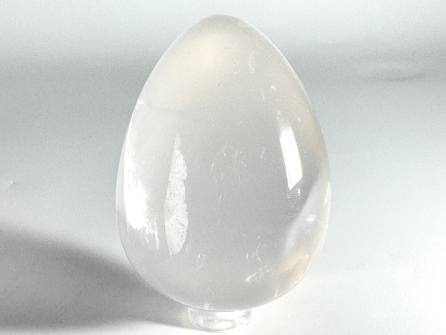 Large Girasol Quartz Crystal Egg 7.1cm