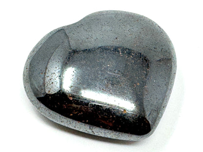 Hematite Crystal Heart 5.5cm