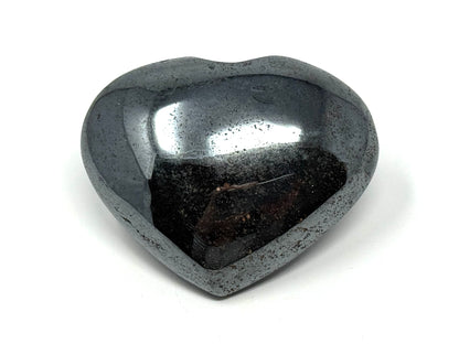 Hematite Crystal Heart 5.4cm