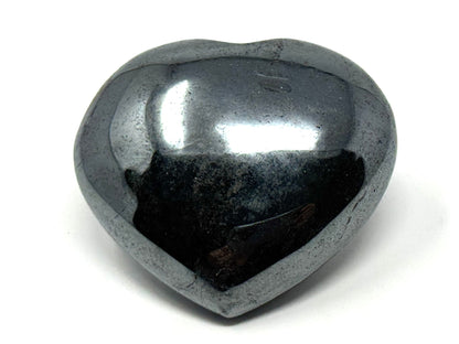 Hematite Crystal Heart 5.3cm