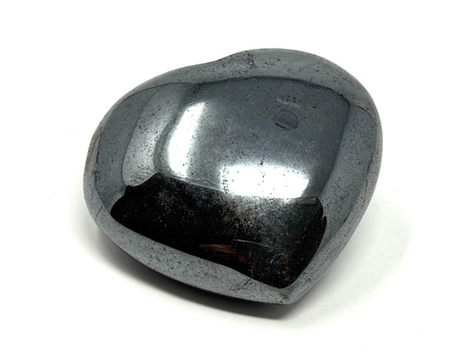 Hematite Crystal Heart 5.3cm