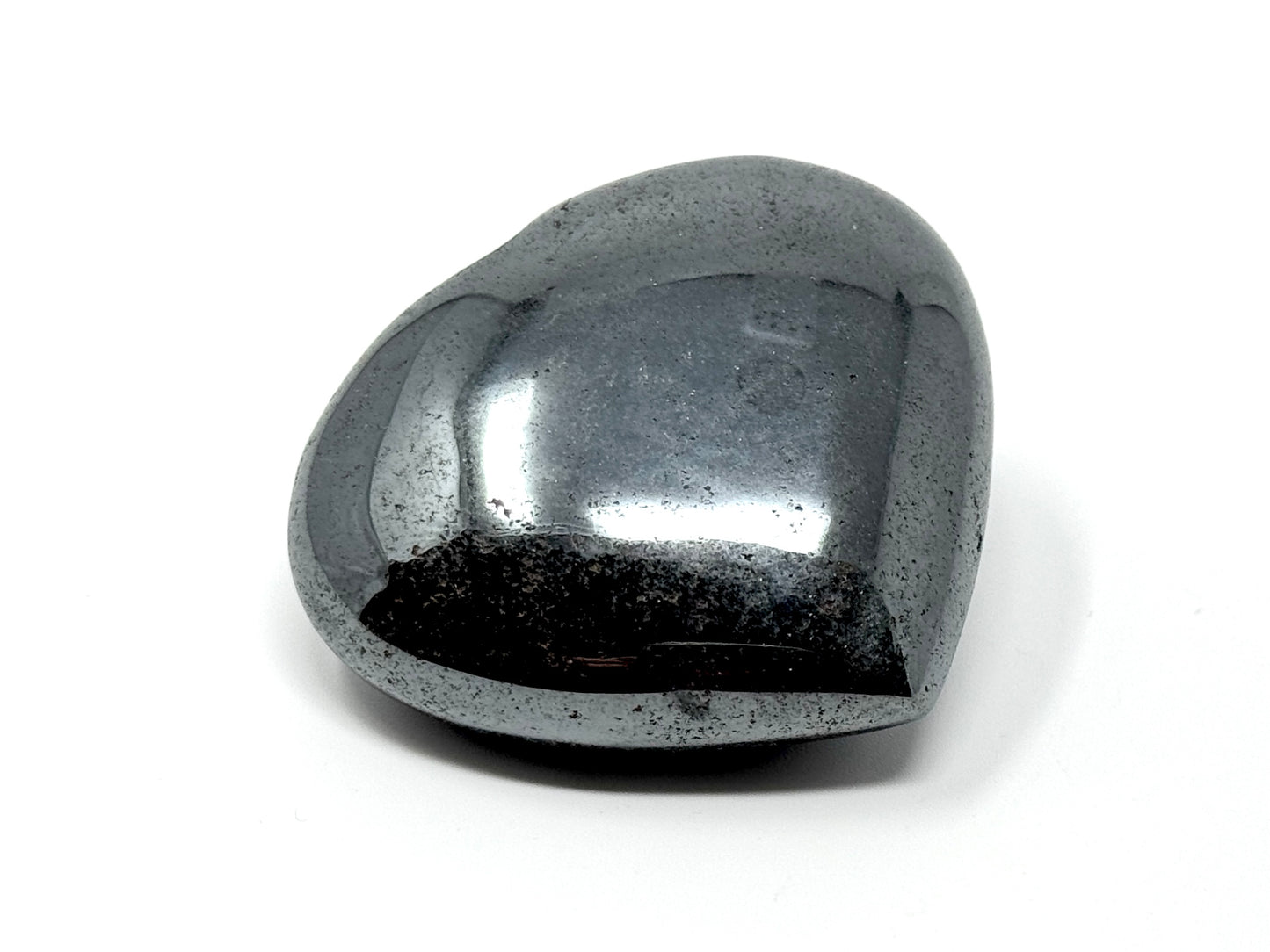 Hematite Crystal Heart 5.6cm