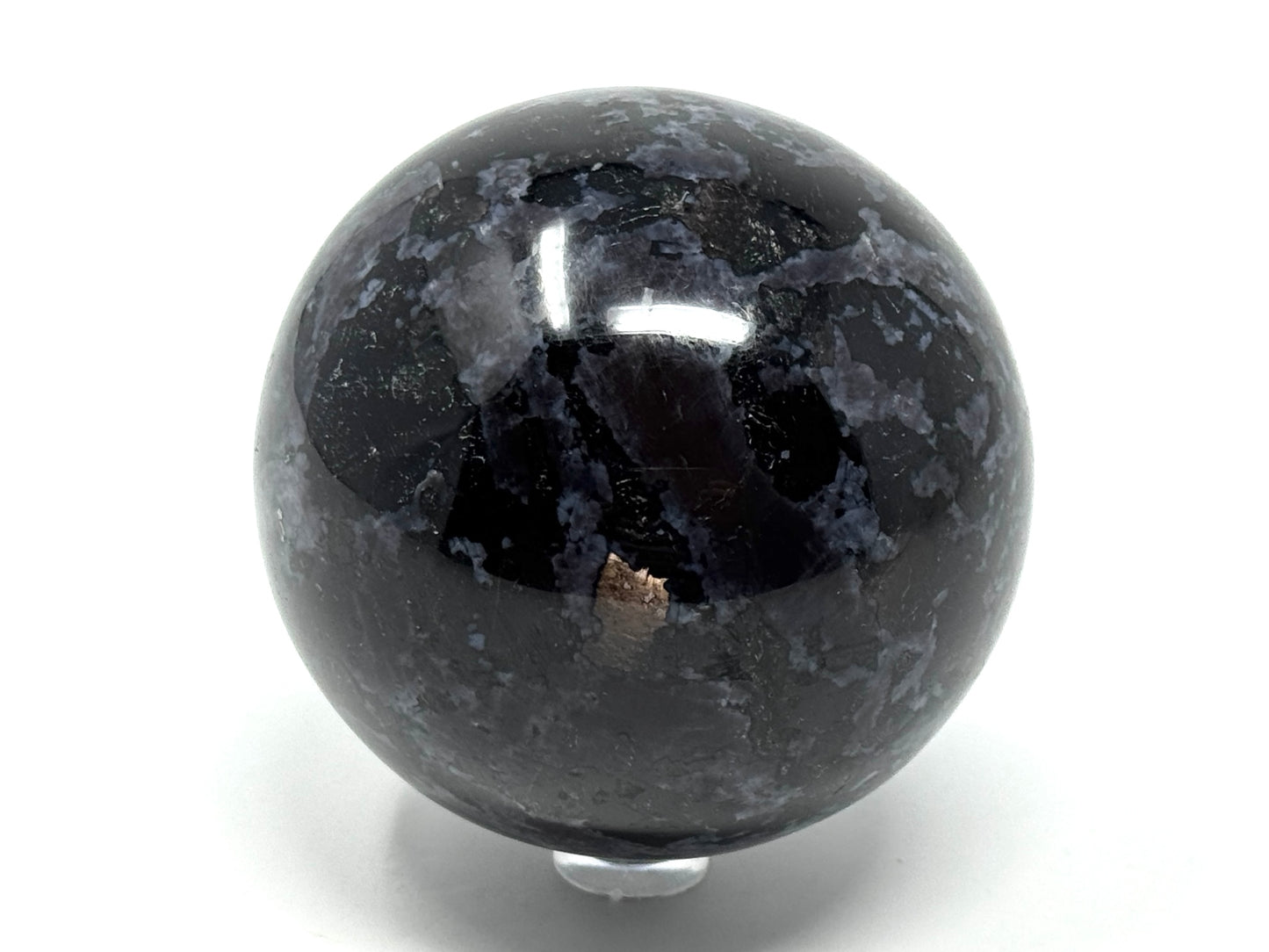 Indigo Gabbro Crystal Sphere 7.5cm