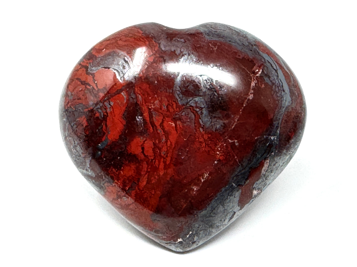 Jaspilite Crystal Heart 5.9cm