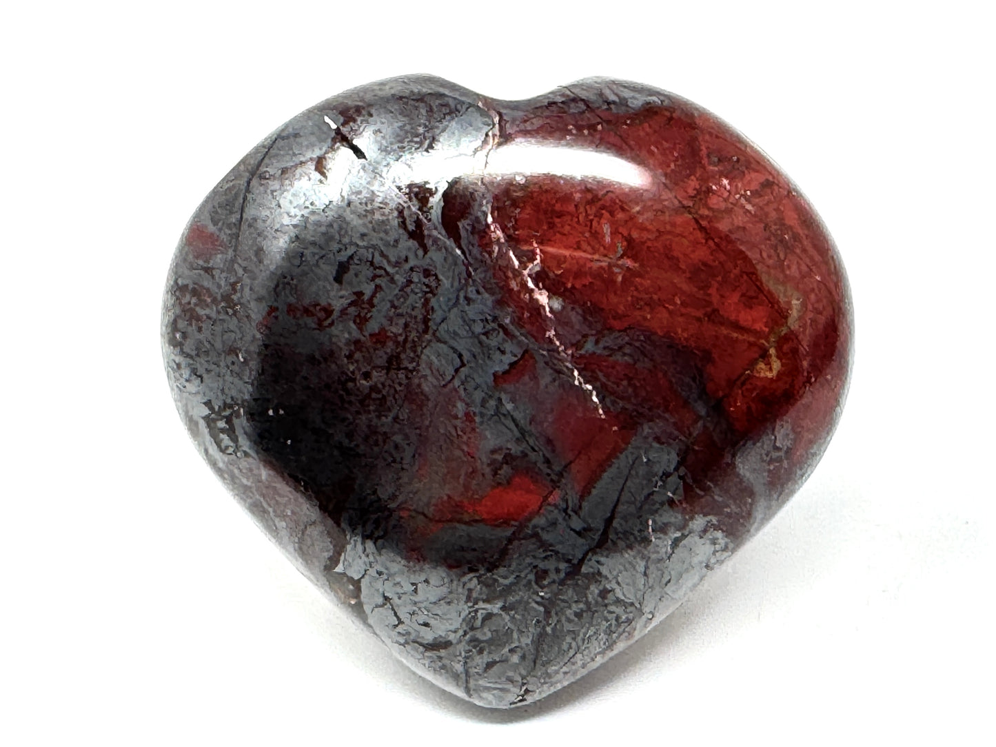 Jaspilite Crystal Heart 5.9cm