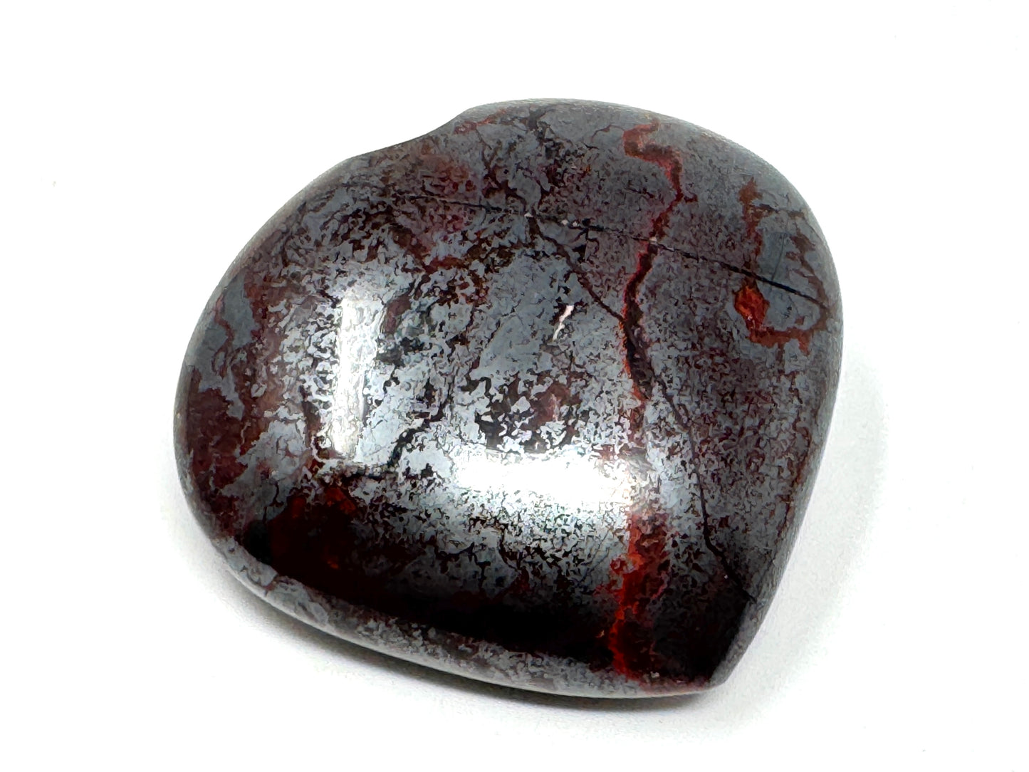 Jaspilite Crystal Heart 5.9cm