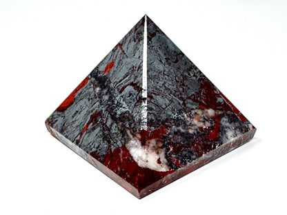 Jaspilite Crystal Pyramid 6.9cm